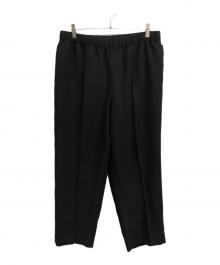 UNITED ARROWS & SONS（ユナイテッドアローズ＆サンズ）の古着「CR REG PANTS」｜ブラック