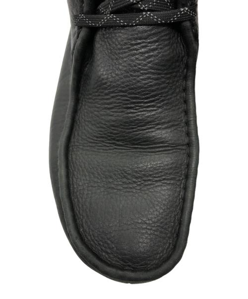 CLARKS ORIGINALS（クラークス オリジナルズ）Clarks Originals (クラークス オリジナルズ) ワラビーレザーシューズ ブラック サイズ:US9の古着・服飾アイテム