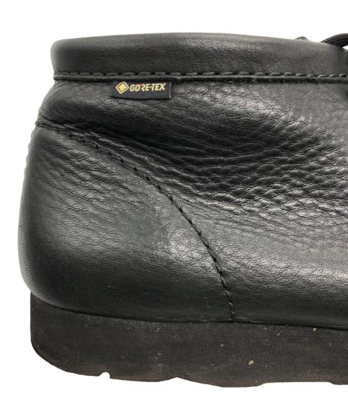 CLARKS ORIGINALS（クラークス オリジナルズ）Clarks Originals (クラークス オリジナルズ) ワラビーレザーシューズ ブラック サイズ:US9の古着・服飾アイテム