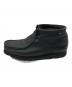 Clarks Originals (クラークス オリジナルズ) ワラビーレザーシューズ ブラック サイズ:US9：11000円