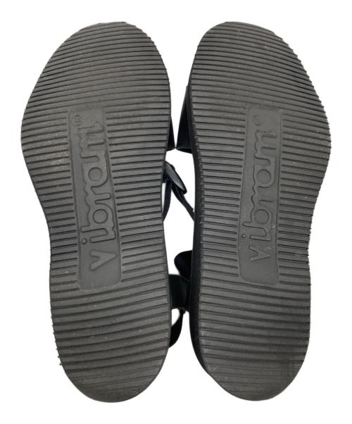 FOOTWORKS（フットワークス）FOOTWORKS (フットワークス) レザーサンダル ブラック サイズ:US9.5の古着・服飾アイテム