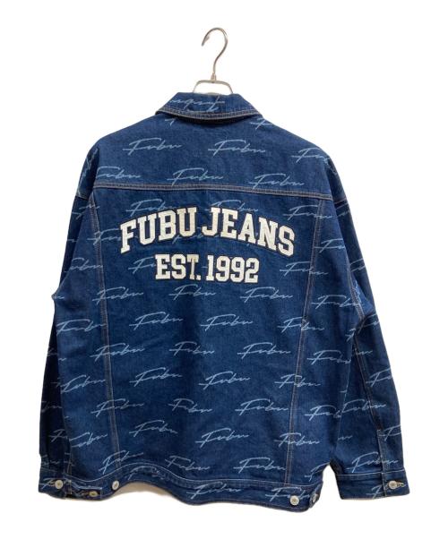 FUBU（フブ）FUBU (フブ) デニムジャケット インディゴ サイズ:Mの古着・服飾アイテム