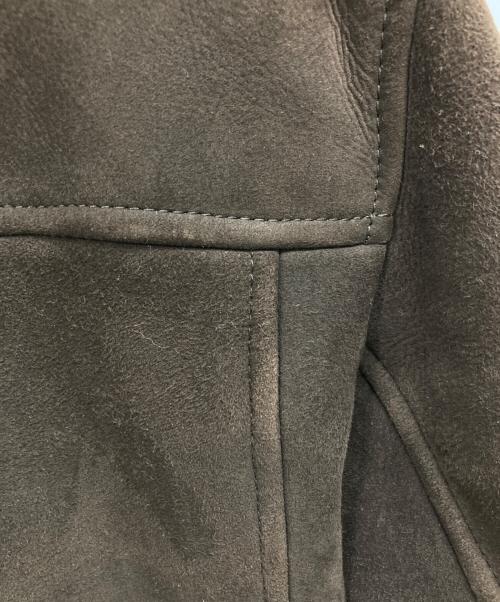 EMMETI（エンメティ）EMMETI (エンメティ) ムートンコート ブラウン サイズ:44の古着・服飾アイテム