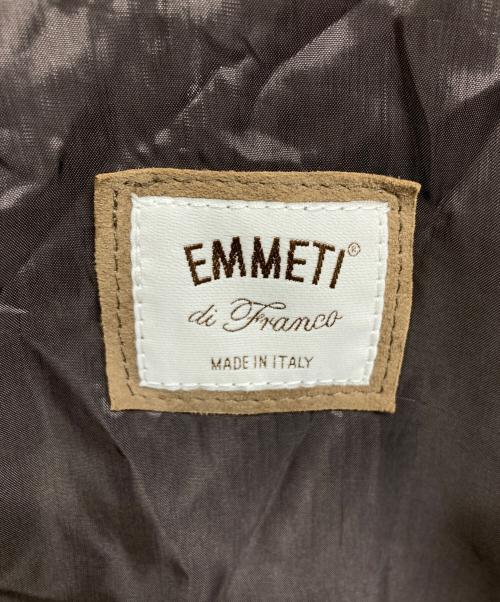 EMMETI（エンメティ）EMMETI (エンメティ) スウェードベスト ベージュ サイズ:44の古着・服飾アイテム