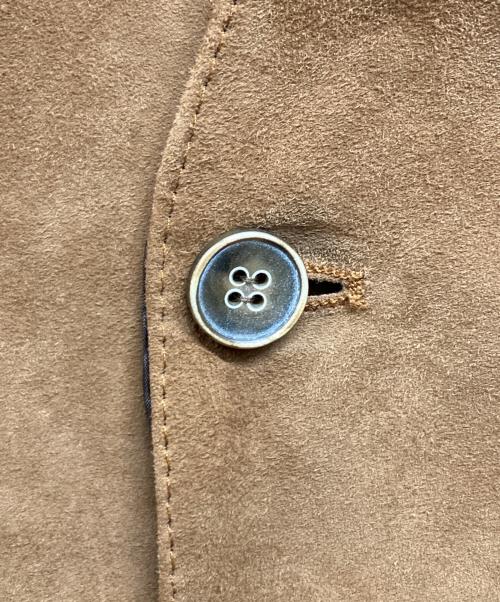 EMMETI（エンメティ）EMMETI (エンメティ) スウェードベスト ブラウン サイズ:42の古着・服飾アイテム