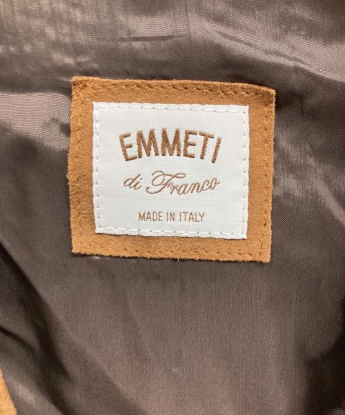 EMMETI（エンメティ）EMMETI (エンメティ) スウェードベスト ブラウン サイズ:42の古着・服飾アイテム