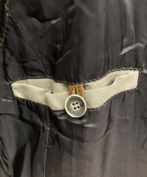 EMMETI（エンメティ）EMMETI (エンメティ) スウェードベスト ブラウン サイズ:42の古着・服飾アイテム