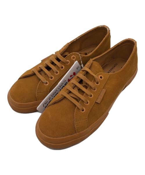 SUPERGA（スペルガ）SUPERGA (スペルガ) SCOTCH & SODA (スコッチアンドソーダ) ローカットスニーカー ベージュ サイズ:40の古着・服飾アイテム