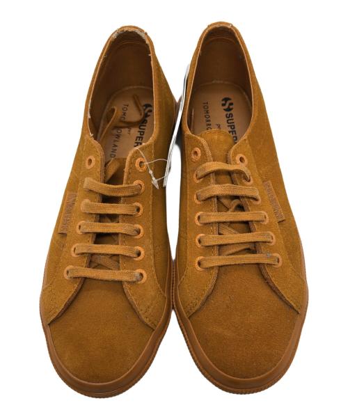 SUPERGA（スペルガ）SUPERGA (スペルガ) SCOTCH & SODA (スコッチアンドソーダ) ローカットスニーカー ベージュ サイズ:40の古着・服飾アイテム