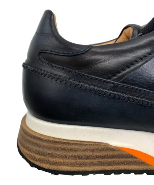 Santoni（サントーニ）Santoni (サントーニ) ローカットスニーカー ネイビー サイズ:US5の古着・服飾アイテム