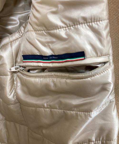 HERNO（ヘルノ）HERNO (ヘルノ) ビーバーファーメルトンコート ベージュ サイズ:44の古着・服飾アイテム