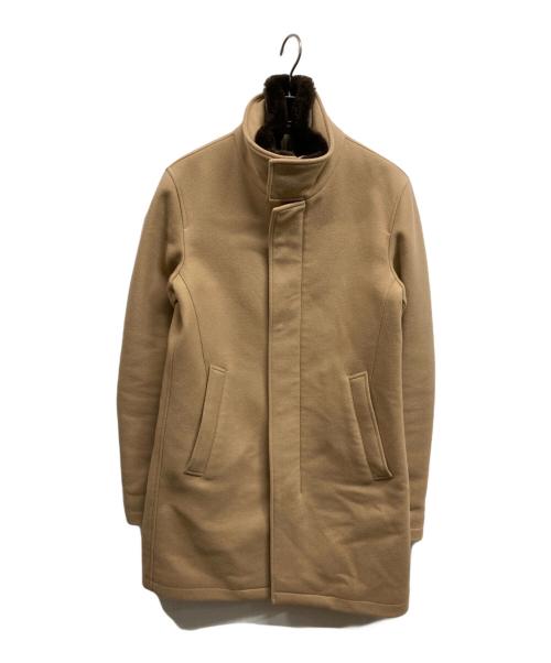 HERNO（ヘルノ）HERNO (ヘルノ) ビーバーファーメルトンコート ベージュ サイズ:44の古着・服飾アイテム