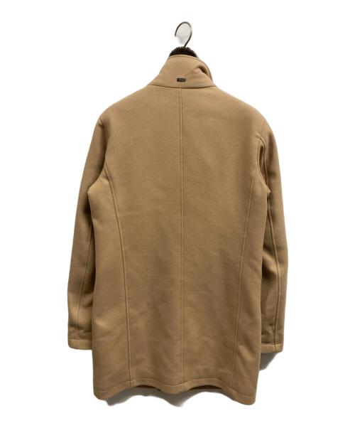 HERNO（ヘルノ）HERNO (ヘルノ) ビーバーファーメルトンコート ベージュ サイズ:44の古着・服飾アイテム