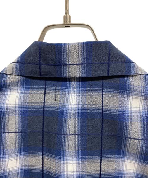 FACTOTUM（ファクトタム）FACTOTUM (ファクトタム) オンブレチェックシングルコート/FACTOTUMコート ネイビー サイズ:44の古着・服飾アイテム