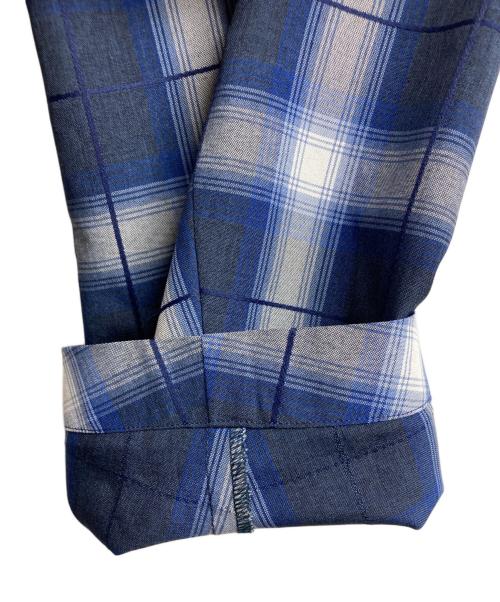 FACTOTUM（ファクトタム）FACTOTUM (ファクトタム) オンブレチェックシングルコート/FACTOTUMコート ネイビー サイズ:44の古着・服飾アイテム