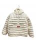 Supreme（シュプリーム）の古着「Micro Down Half Zip Hooded Pullover/Supremeジャケット」｜ホワイト