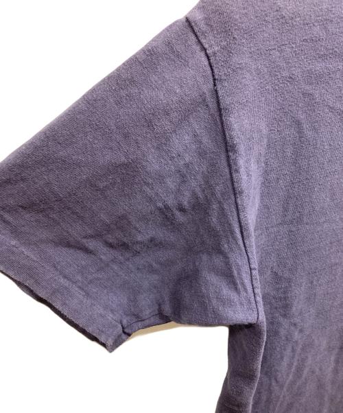 WAREHOUSE（ウエアハウス）WAREHOUSE (ウエアハウス) 1ボタンヘンリーネックTシャツ/WAREHOUSETシャツ ネイビー サイズ:Lの古着・服飾アイテム