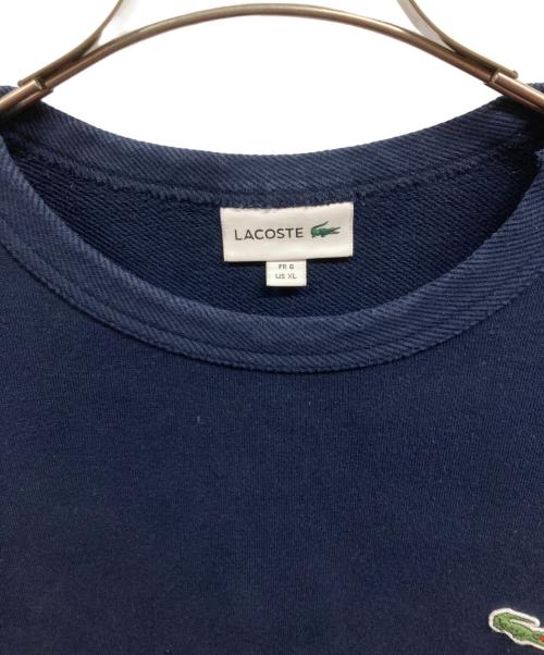 LACOSTE（ラコステ）LACOSTE (ラコステ) プレミアムコットンクルーネックスウェット/LACOSTEスウェット ネイビー サイズ: FR6の古着・服飾アイテム