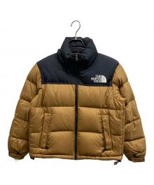 THE NORTH FACE（ザ ノース フェイス）の古着「ショートヌプシジャケット」｜ブラウン×ブラック