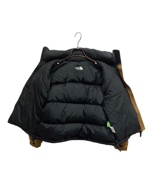 THE NORTH FACE（ザ ノース フェイス）THE NORTH FACE (ザ ノース フェイス) ショートヌプシジャケット ブラウン×ブラック サイズ:Sの古着・服飾アイテム