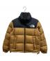 THE NORTH FACE（ザ ノース フェイス）の古着「ショートヌプシジャケット」｜ブラウン×ブラック