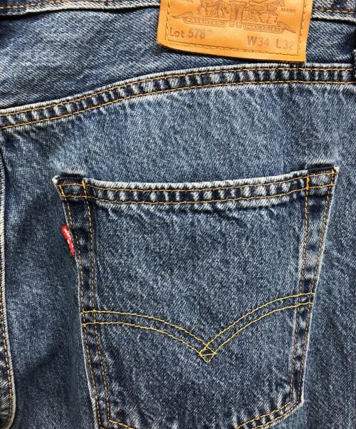 LEVI'S PReMIUM（リーバイス プレミアム）LEVI'S PReMIUM (リーバイス プレミアム) バギーデニムパンツ ブルー サイズ:W34×L32の古着・服飾アイテム