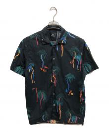 PAUL SMITH（ポールスミス）の古着「アロハシャツ/Paul Smithシャツ」｜ブラック