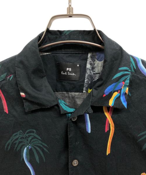 PAUL SMITH（ポールスミス）Paul Smith (ポールスミス) アロハシャツ/Paul Smithシャツ ブラック サイズ:Mの古着・服飾アイテム