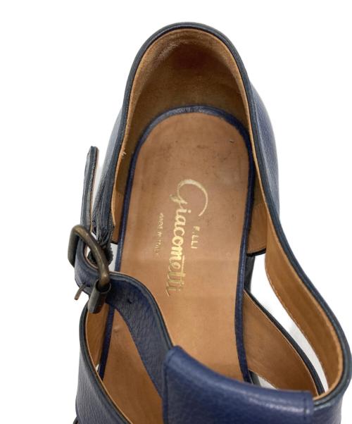 Giacometti（ジャコメッティ）Giacometti (ジャコメッティ) グルカサンダル ブルー サイズ:40 2/1の古着・服飾アイテム