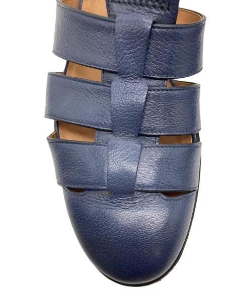 Giacometti（ジャコメッティ）Giacometti (ジャコメッティ) グルカサンダル ブルー サイズ:40 2/1の古着・服飾アイテム