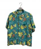 Sun Surfサンサーフ）の古着「RAYON HAWAIIAN SHIRT “TROPICAL FISH”」｜ブルー