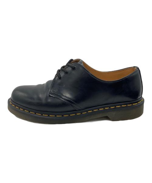 Dr.Martens（ドクターマーチン）Dr.Martens (ドクターマーチン) 3ホールシューズ ブラック サイズ:UK8の古着・服飾アイテム