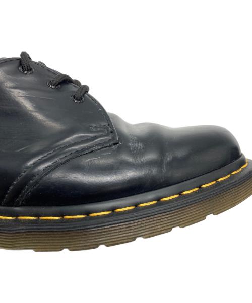 Dr.Martens（ドクターマーチン）Dr.Martens (ドクターマーチン) 3ホールシューズ ブラック サイズ:UK8の古着・服飾アイテム