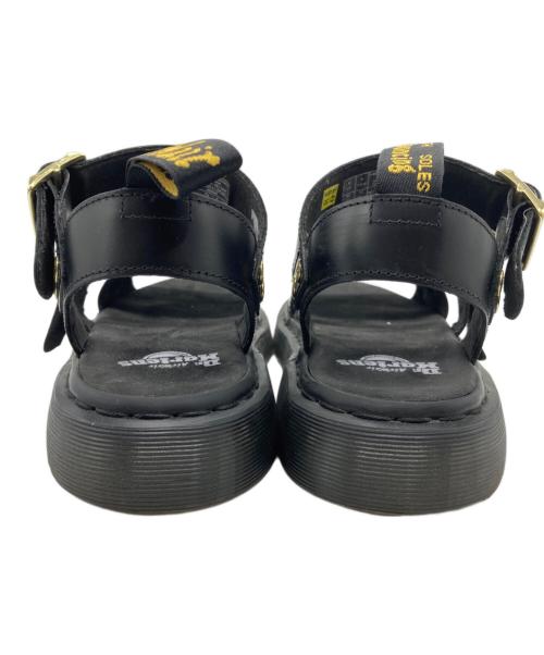 Dr.Martens（ドクターマーチン）Dr.Martens (ドクターマーチン) ストラップサンダル ブラック サイズ:UK8の古着・服飾アイテム