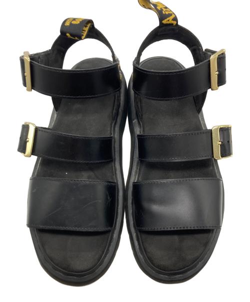 Dr.Martens（ドクターマーチン）Dr.Martens (ドクターマーチン) ストラップサンダル ブラック サイズ:UK8の古着・服飾アイテム
