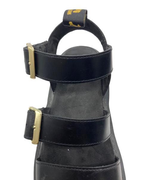 Dr.Martens（ドクターマーチン）Dr.Martens (ドクターマーチン) ストラップサンダル ブラック サイズ:UK8の古着・服飾アイテム