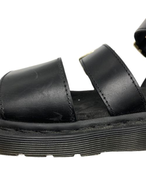 Dr.Martens（ドクターマーチン）Dr.Martens (ドクターマーチン) ストラップサンダル ブラック サイズ:UK8の古着・服飾アイテム