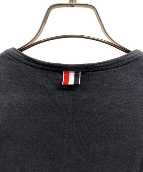 Thom Browne（トムブラウン）Thom Browne (トムブラウン) ジャージー ポケット Tシャツ/Thom BrowneTシャツ ネイビー サイズ:1の古着・服飾アイテム