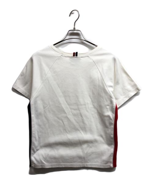 Thom Browne（トムブラウン）Thom Browne (トムブラウン) トリコロールサイドラインTシャツ ホワイト サイズ:1の古着・服飾アイテム