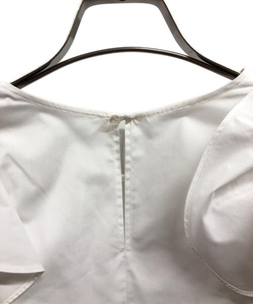 CADUNE（カデュネ）CADUNE (カデュネ) ボリュームスリーブブラウス ホワイト サイズ:38の古着・服飾アイテム
