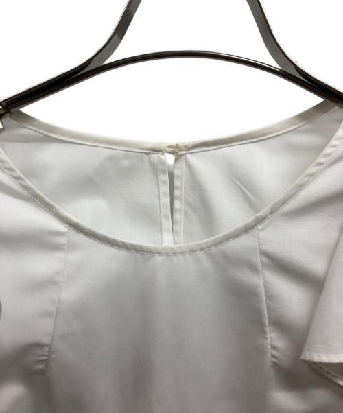 CADUNE（カデュネ）CADUNE (カデュネ) ボリュームスリーブブラウス/CADUNEブラウス ホワイト サイズ:36の古着・服飾アイテム