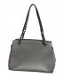 COACH (コーチ) イーディーターン ロック レザーチェーントート バッグ グレー：6000円