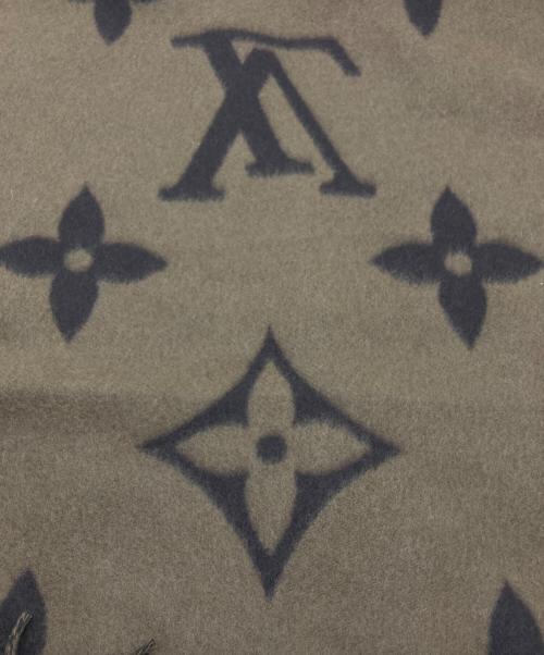 LOUIS VUITTON（ルイ ヴィトン）LOUIS VUITTON (ルイ ヴィトン) カシミヤマフラー　エシャルプ レイキャビック ブラウン サイズ:170cm×45cmの古着・服飾アイテム