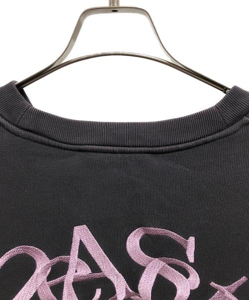 Acne studios（アクネ ストゥディオズ）ACNE STUDIOS (アクネ ストゥディオズ) Fin Circle Logo Crew Sweat/ACNE STUDIOSスウェット ブラック サイズ:XLの古着・服飾アイテム