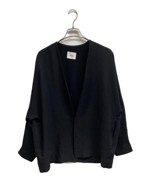 UNITED ARROWS & SONS（ユナイテッドアローズ＆サンズ）UNITED ARROWS & SONS (ユナイテッドアローズ＆サンズ) Ⅰ D/SL V CARDIGAN/UNITED ARROWS & SONSカーディガン ブラック サイズ:Sの古着・服飾アイテム