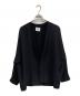UNITED ARROWS & SONS（ユナイテッドアローズ＆サンズ）の古着「Ⅰ D/SL V CARDIGAN/UNITED ARROWS & SONSカーディガン」｜ブラック