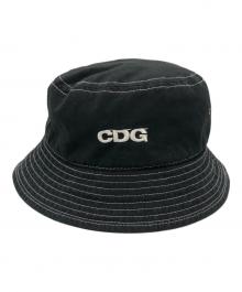 CDG×NEWHATTAN（シーディージー×ニューハッタン）の古着「バケットハット/CDGハット」｜ブラック