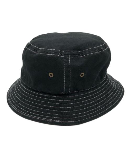 CDG（シーディージー）CDG (シーディージー) NEWHATTAN (ニューハッタン) バケットハット/CDGハット ブラックの古着・服飾アイテム