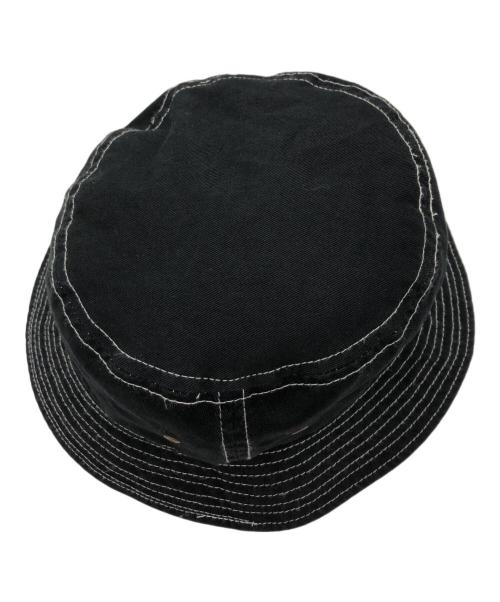 CDG（シーディージー）CDG (シーディージー) NEWHATTAN (ニューハッタン) バケットハット/CDGハット ブラックの古着・服飾アイテム