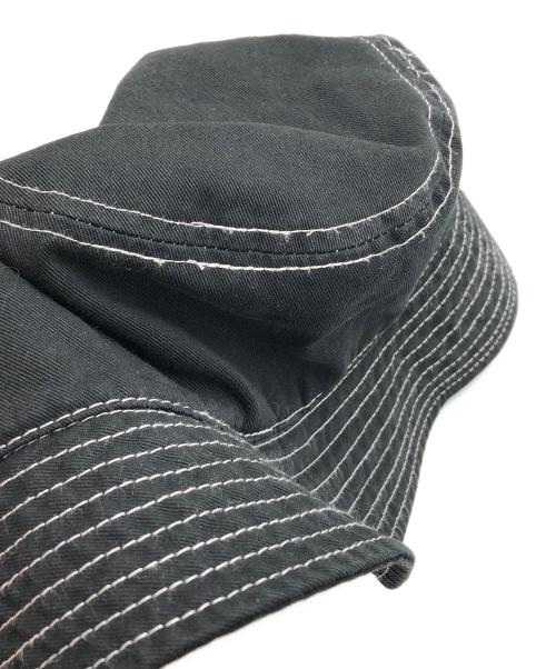 CDG（シーディージー）CDG (シーディージー) NEWHATTAN (ニューハッタン) バケットハット/CDGハット ブラックの古着・服飾アイテム